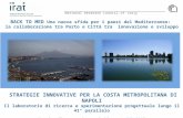 Strategie innovative per la costa metropolitana di Napoli. Il laboratorio di ricerca e sperimentazione progettuale lungo il 41° parallelo Massimo Clemente, Research Director CNR-IRAT