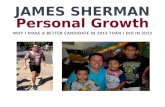 James Sherman – Personal Growth