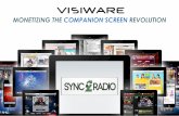 Visiware Companion Screen Solutions for Radio @ Radio 2.0 2013