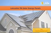 Lancaster Solar Panels Installation in One Step