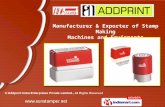 Stamp Equipment & Machines by Addprint India Enterprises Private Limited., Mumbai