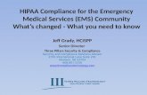 PSOW 2016 - HIPAA Compliance for EMS Community
