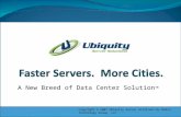 A New Breed of Data Center SolutionTM