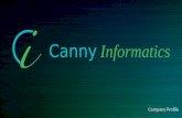 Canny informatics Profile