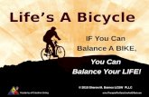 Lifes a-Bicycle - How to Balance Your Life Like You Balance a Bike