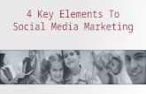 4 key elements for social media marketing success