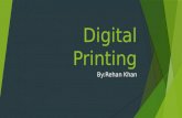 Digital printing By Rehan Khan