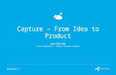 Telenor Capture - from idea to product