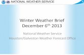 Winter Weather Update 12-6-13
