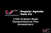 1700 Graham Road Comp Plan Amendment