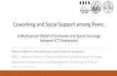 Coworking and Social Support among Peers. A Multivariate ERGM of Economic and Social Exchange between ICT Freelancers