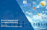 B-to-B (B2B) engagement in digital marketing