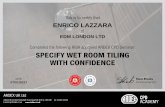 Certificate Wet Room RIBA
