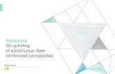 Anisoprint - 3D printing of continuous fiber reinforced plastics