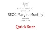 SEQC Margao Monthly - October 2016