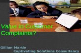 Value in customer complaints?