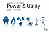 Lubricants in Power & Utility