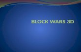 Block wars 3 d