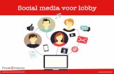Social media voor lobby   Wemos hand out
