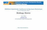 Results of the EMODnet Sea-basin Checkpoints: biology