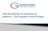 The foundation of mechanical industry the stainless steel flanges