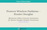 Pioneer Window Fashions: Blackstone Valley's Premier Destination for Hunter Douglas Window Treatments