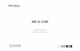 HR & CSR