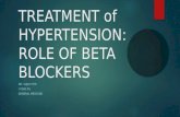 Beta blockers: Role in Hypertension