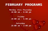 February 2017 Programs pptx