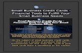 Small business credit cards   financial tools to fulfill your small business needs