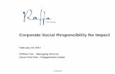 2017-02-14 Corporate Social Responsibility for Impact