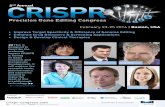 2nd CRISPR Congress Boston, 23-25 February 2016