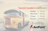 aOS Canadian Tour 2017 - Ottawa -   What do YOU get from SharePoint Hybrid?