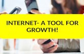 Internet a tool for growth of small businesses