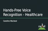 Voice &  Speech Recognition Technology in Healthcare