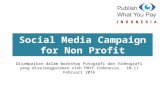 Social Media Campaign for Non Profit