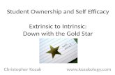 Student ownership and self efficacy