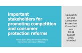 Day 2 Presentation 2 Role of stakeholders in promoting competition and consumer protection reforms