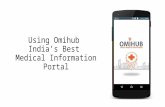 Using Omihub India’s Best Medical Information Portal