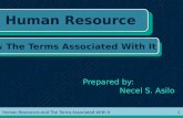 Human Resources / Related Terms