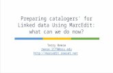 Preparing Catalogers for Linked data