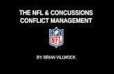 Slide share #4: NFL & Concussions - Conflict Management - Brian Villwock