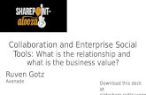 Collaboration and enterprise social tools-SharePointAlooza - 2015