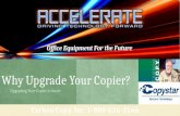 Why upgrade your copier