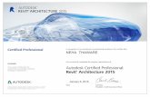 Autodesk_Revit_Architecture_2015_Certified_Professional_Certificate Revit Neha thaware