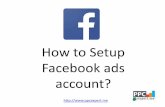 How to setup facebook ad manager account?