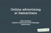 Online advertising at Samaritans | Online advertising | South West Networking Group | 14 October 2016