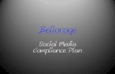 Bellorage social media plan with links