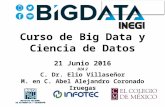 Taller de Big Data y Ciencia de Datos en COLMEX dia 2