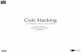 Civic Hacking: an introduction for high school students